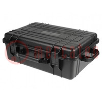 Koffer: voor gereedschap; 586x436x216mm; ABS; IP67