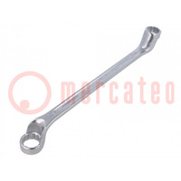 Wrench; box; 20mm,22mm; chromium plated steel; L: 300mm; offset