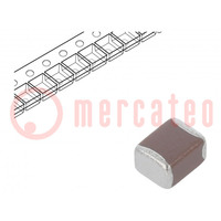 Condensatore: in ceramica; MLCC; 1uF; 100V; X7R; ±10%; SMD; 1210