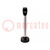 Signalgeber Zubehör: Sockel; IP66; SL4; Farbe: schwarz; -30÷60°C