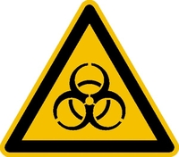 Modellbeispiel: Warnschild Warnung vor Biogefährdung (Art. 21.0232)
