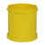 Einzelmodul Absperrpfosten einfarbig, Material: PP, UV-Stabil Version: 03 - gelb
