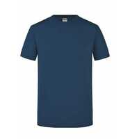 James & Nicholson Figurbetontes Rundhals-T-Shirt Herren Slim Fit JN911 Gr. 2XL navy