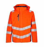 ENGEL Warnschutz Shell Jacke Safety 1146-930-10165 Gr. XS orange/blue ink