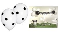 PAPSTAR Luftballons "Soccer", schwarz/weiß (6419812)