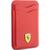 3_Ferrari Wallet Card Slot FEWCMRSIR-Hülle – rotes MagSafe-Leder, Kollektion 2023