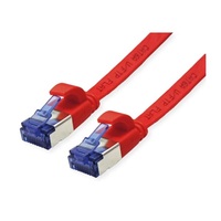 VALUE Kábel FTP CAT6a lapos kivitel 1,5m, piros