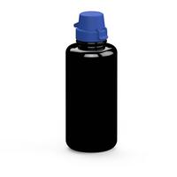Artikelbild Trinkflasche "School", 1,0 l, schwarz/blau