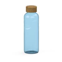 Artikelbild Trinkflasche Carve "Natural", 1,0 l, transparent-blau
