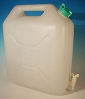 JERRICAN 5 L BLANC EXTRA FORT EDA PLASTIQUES 10584 NA SX15