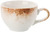 Kaffee-Obertasse Purior; 200ml, 8.5x6 cm (ØxH); weiß/braun; rund; 6 Stk/Pck