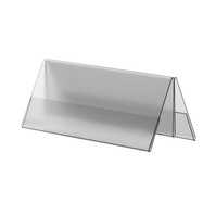 Menükartenhalter / Dachständer / Tischaufsteller / Eiskartenhalter mit 3 Einschüben | 105 x 45 mm