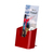 Prospekthalter / Wandprospekthalter / Prospekthänger / Tisch-Prospektständer / Prospekthalter „Color“ | rood Lang DIN 40 mm