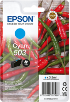Epson 503 inktcartridge 1 stuk(s) Origineel Normaal rendement Cyaan