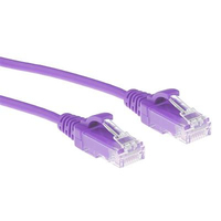 ACT DC9302 cable de red Púrpura 2 m Cat6 U/UTP (UTP)