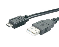 MediaRange MRCS138 USB cable 1.2 m USB 2.0 USB A Micro-USB B Black