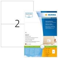 HERMA 8691 étiquette d'adresse Blanc
