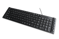 Ednet 86321 teclado USB Alemán Negro