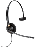POLY EncorePro HW510 Kopfhörer Kabelgebunden Kopfband Büro/Callcenter Schwarz