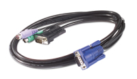 APC KVM PS/2 7.6 m KVM cable Black