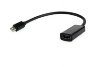 Gembird A-MDPM-HDMIF-02 Videokabel-Adapter Mini DisplayPort HDMI Typ A (Standard) Schwarz