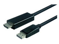 Nilox NX090208105 cavo e adattatore video 1 m DisplayPort HDMI Nero