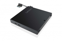 Lenovo 4XH0N06924 dokkoló állomás és port replikátor Vezetékes USB 2.0 Fekete