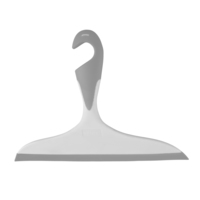 WENKO 21832100 Dusch-Abstreifgummis Duschrakel mit Einzelklinge Grau, Weiß