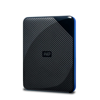 Western Digital WDBDFF0020BBK-WESN disco duro externo 4 TB Negro, Azul