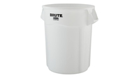 Rubbermaid 1779740 trash can 166 L Round Resin White