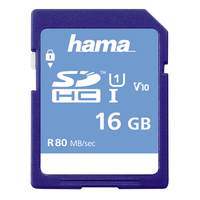 Hama 00181094 memoria flash 16 GB SDHC UHS-I Clase 10