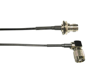 Ventev 100-02RA-03-P18L coaxial cable 0.45 m RPTNC Black