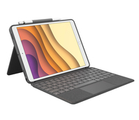 Logitech Combo Touch for iPad Air (3rd generation) and iPad Pro 10.5-inch Grafiet Smart Connector QWERTY Fins, Zweeds