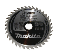 Makita B-33635 cirkelzaagblad 13,6 cm 1 stuk(s)