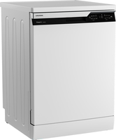 Grundig GNFP4630DWW Full Size Freestanding Dishwasher with Fast 45 Programme