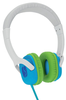 TechniSat 0000/9102 hoofdtelefoon/headset Hoofdtelefoons Bedraad Hoofdband Muziek Blauw, Groen, Wit