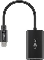 Goobay USB-C VGA Adapter, Black, 0.2 m