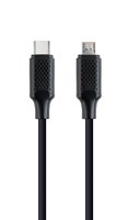 Gembird CC-USB2-CMMBM-1.5M USB kábel 1,5 M USB 2.0 USB C Micro-USB B Fekete