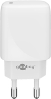 Goobay 65406 Caricabatterie per dispositivi mobili Cuffie, Computer portatile, Smartphone Bianco AC Interno