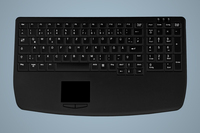 Active Key AK-7410-G Tastatur USB Französisch Schwarz