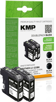 KMP B62DX inktcartridge 2 stuk(s) Compatibel Zwart