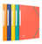 Oxford 100200689 fichier Carton Bleu, Vert, Orange, Rouge, Jaune A4