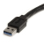 StarTech.com USB3AAEXT3M USB kábel 3 M USB 3.2 Gen 1 (3.1 Gen 1) USB A Fekete