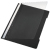 Leitz Standard Plastic File Black A4 PVC (25) stofklepmap Zwart