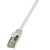 LogiLink 0.25m Cat.5e SF/UTP câble de réseau Gris 0,25 m Cat5e SF/UTP (S-FTP)