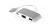 LMP 15093 Notebook-Dockingstation & Portreplikator USB 3.2 Gen 1 (3.1 Gen 1) Type-C Silber, Weiß