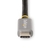 StarTech.com 1 m USB4 Kabel, USB-IF zertifiziert, USBC auf USB C Kabel, 40 Gbit/s, USB Typ-C Daten-/Monitorkabel, 100W Power Delivery, 8K 60Hz, kompatibel mit Thunderbolt 4/3/US...