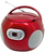 Soundmaster SCD2120 Lecteur CD portable Rouge