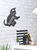 Securit FB-CAT schoolbord/toebehoren Zwart Melamine, Kunststof, Klittenband