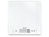Soehnle Page Comfort 400 Fehér Szabadonálló Négyszögletes Elektronikus konyhai mérleg
